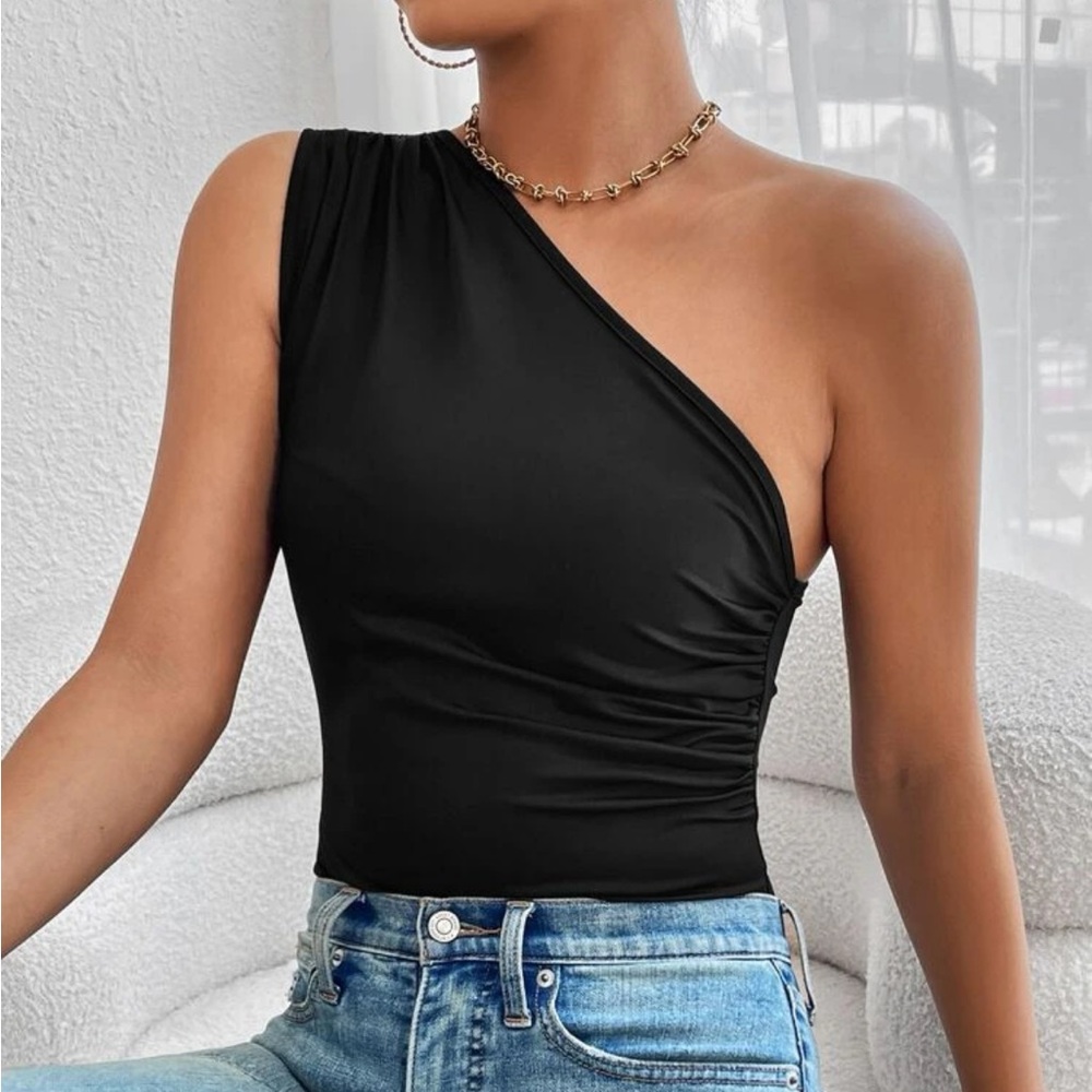 One Shoulder Bodysuit
